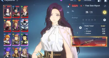 Solo Leveling Arise (Global) Caçadora Modelo Glamourosa