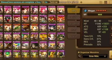 Conta Global 2 Nat 5 LD | 210 6*| 14k cristal | 61 devilmons