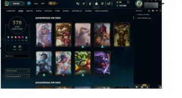 Conta League Of Legends Nível 1196 | Todos os Campeões Desde