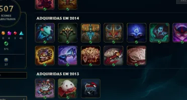 Conta League Of Legends Nível 1196 | Todos os Campeões Desde