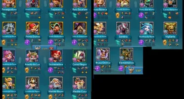 CONTA LORDS MOBILE +- 150M PODER COM T4 LIBERADA