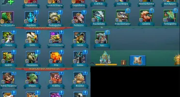 CONTA LORDS MOBILE +- 150M PODER COM T4 LIBERADA