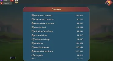 CONTA LORDS MOBILE +- 150M PODER COM T4 LIBERADA