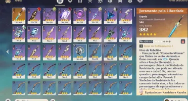 Kazuha +Arma Assinatura+ Heizo C6
