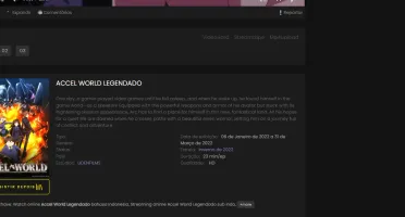 Template Blogger Site de Animes Promoção Imperdível