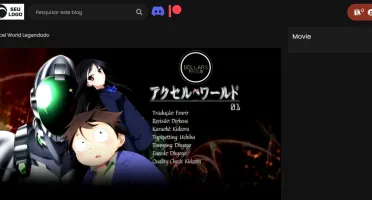 Template Blogger Site de Animes Promoção Imperdível