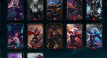 CONTA LOL PLATINA 1 MMR DIAMOND COM 317 SKINS