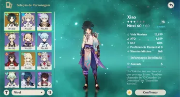 XIAO + LANÇA DE JADE E TUMULO DO LOBO