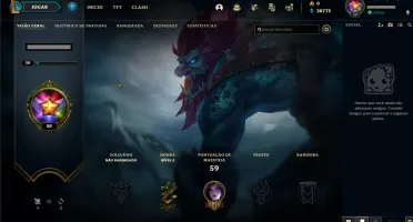 CONTA LEAGUE OF LEGENDS LVL 30 (UNRANKED)