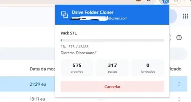 Google Drive Folder Cloner PRO - Copie Pastas Inteiras