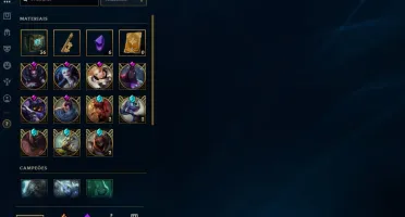 Conta Plat - Todos campeões - 97 skins - 0 bans