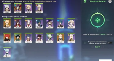 GENSHIN IMPACT - AR48 - DILUC C0, FISCHL C4, RANZOR C2, VEN
