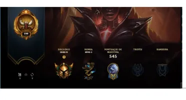 Conta Level 200 / 341 skins /ouro 4/ todos champs/20k ea