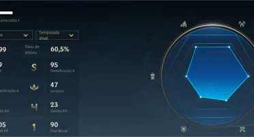 Conta WILD RIFT Esmeralda I 60% Winrate