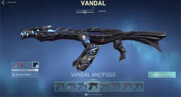 Conta Valorant Pack Saqueador e Singularidade + Várias Skins