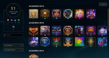 Conta Season 3 (Plat IV) com Aatrox e Orianna Vitoriosos