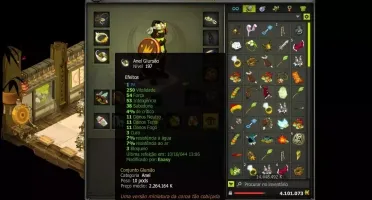 Conta Dofus Sram 200 Com Set