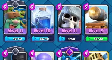 Conta Clash Royale arena 23 9k troféus