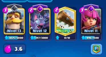 Conta Clash Royale arena 23 9k troféus
