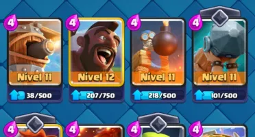 Conta Clash Royale arena 23 9k troféus