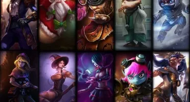 CONTA UNRANKED 57 CHAMPS, 20 SKINS, (JÁ FOI PRATA,GOLD)