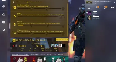 steam cs supremo e gc lvl 18 mais inventario e jogos steam
