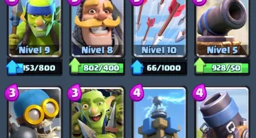 Conta lvl 9 - Arena 9 - 2 lendárias