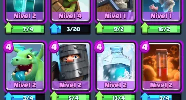 Conta lvl 9 - Arena 9 - 2 lendárias