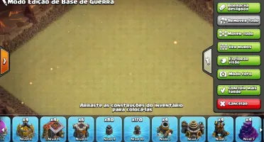 Conta clash of clans cv9 full com 12.140 gemas