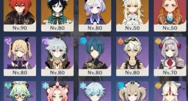 Conta Genshin Impact - 7 personagens 5⭐