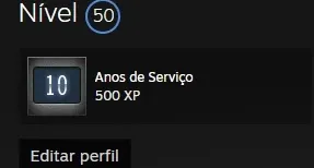 *MELHOR PREÇO* Steam Nível 50 com 10 Anos e 280+ Jogos 0 Ban