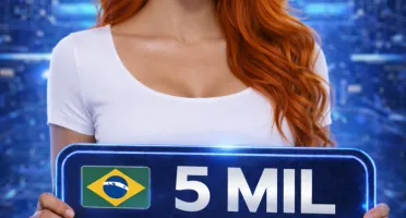 5 mil seguidores brasileiros