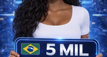 5 mil seguidores brasileiros