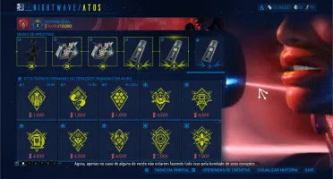 Warframe conta MR 19 (Muitas armas buildadas e warframes)