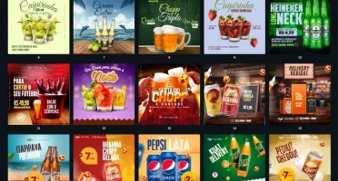 250 Templates De Bar Editáveis No Canva