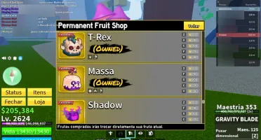 conta blox fruits muito boa mesmo