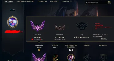 conta lol mestre