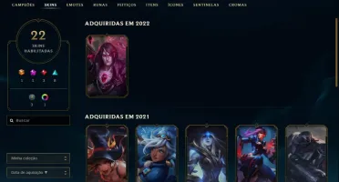 conta lol mestre