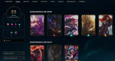 conta lol mestre