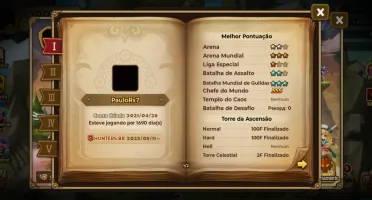 Conta Summoners war