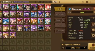 Conta Summoners war