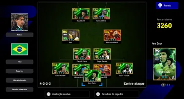Vendo conta efootball . Não jogo mais conta top