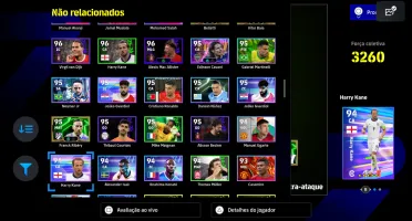 Vendo conta efootball . Não jogo mais conta top
