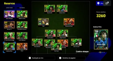 Vendo conta efootball . Não jogo mais conta top