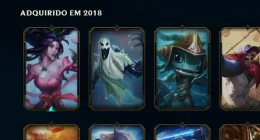 conta lol plat 179 skins todos campeoes