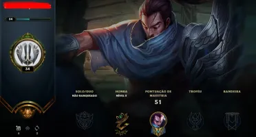 Conta League Of Legends (unranked)-(Aatrox Vitorioso)