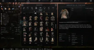 Lords of the Fallen - Armaduras