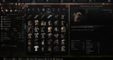 Lords of the Fallen - Armaduras