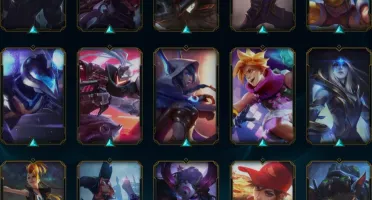 Conta Diamante 4 Main adc,várias skins lendárias e épicas
