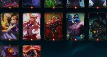 Conta Diamante 4 Main adc,várias skins lendárias e épicas